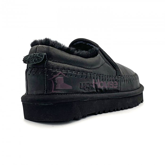 Ugg black slip 2024 on shoes